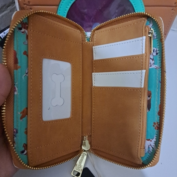 Loungefly Disney Dogs Dog House Lenticular Crossbody Bag & Wallet Set - Picture 6 of 8